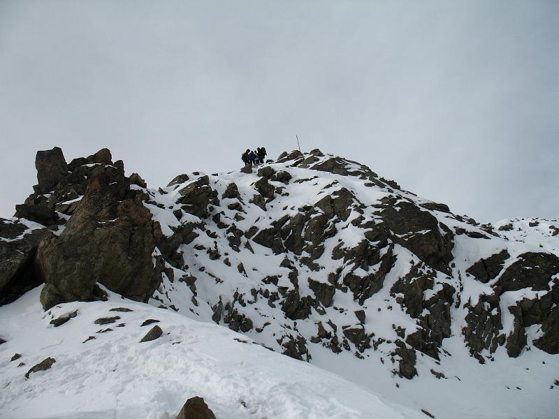 20080921_pizkesch_michi 027.jpg - Es hat sich ein Weg aufgetan und der Gipfel ist greifbar